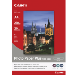 Inkjetpapier Canon SG-201 A4 260gr semi glossy 20 vel