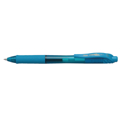 Stylo Gel Pentel Energel-X BL107 Medium bleu clair