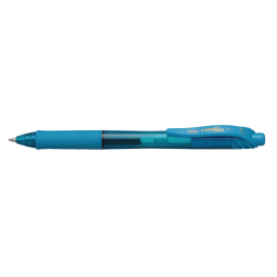 Stylo Gel Pentel Energel-X BL107 Medium bleu clair