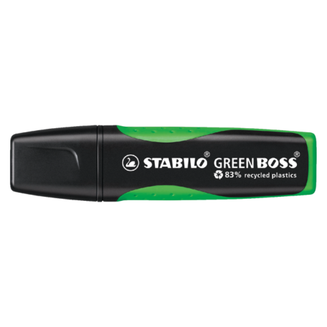 Markeerstift STABILO GREEN BOSS 6070/33 groen