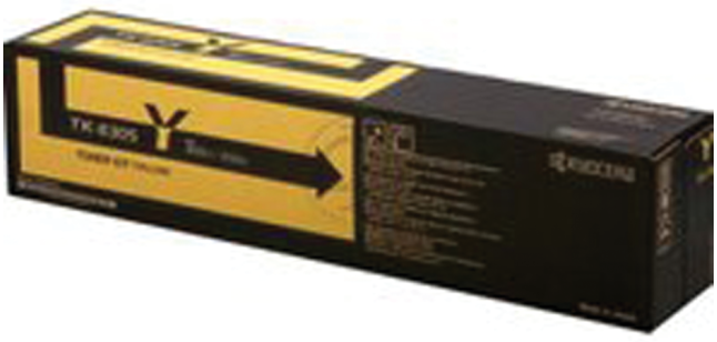 KYOCERA TK-8305Y toner cartridge 1 pc(s) Original Yellow