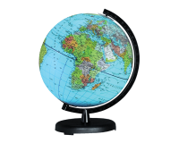 Globe Columbus Terra socle plastique 26cm 552610/H