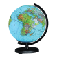 Globe Columbus Terra socle plastique 26cm 552610/H