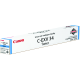 Cartouche toner Canon C-EXV 34 bleu