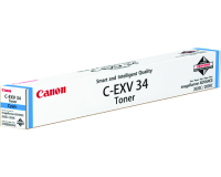 Canon C-EXV 34 - cyan - original - toner cartridge