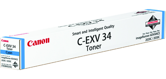Canon C-EXV 34 - cyan - original - toner cartridge
