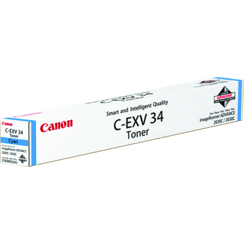 Tonercartridge Canon C-EXV 34 blauw