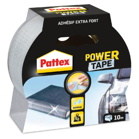 Plakband Pattex Power Tape 50mmx10m transparant