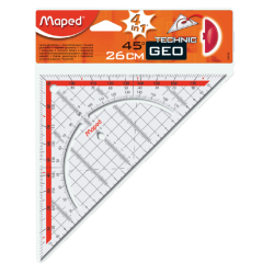 Geodriehoek Maped Geometric 26cm