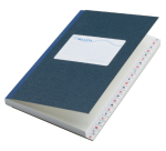 Alphabetical directory Djois Atlanta 165x105mm lined 192 pages blue