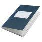 Carnet de notes Djois Atlanta 165x105mm ligné bleu avec alphabet