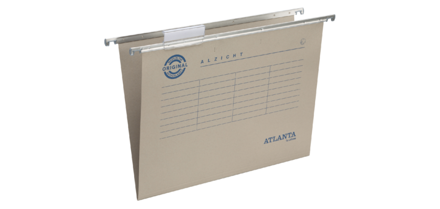 Suspended file Djois Alzicht front recycled folio V-bottom 235g gray