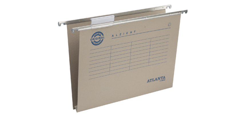 Suspended file Djois Alzicht front recycled folio U-bottom 30mm gray
