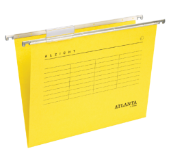 Hangmap Djois Alzicht folio frontaal recycled V-bodem geel