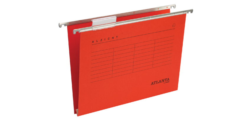 Hangmap Djois Alzicht folio frontaal recycled U-bodem rood