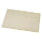 Sous-chemise A6200-5 in-folio 5 compartiments carton chamois (néerlandais)