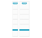 Elba Rado Rückenschild Groß 54x190mm zum Einlegen weiß 10 Stück