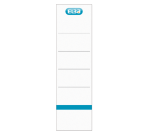 Elba Rado Rückenschild Groß 54x190mm zum Einlegen weiß 10 Stück