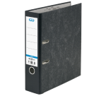 Elba Smart Original Lever Arch File A4 80mm Black Marbled Cardboard