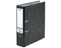 Classeur à levier Elba Smart Original A4 80mm carton noir marbré