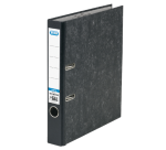 Classeur à levier Elbar Smart Original A4 50mm carton noir marbré