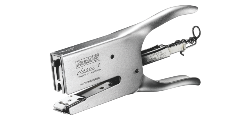 Pince agrafeuse Rapid Classic K1 50 feuilles platine