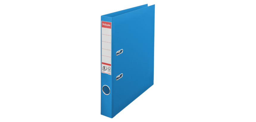 Esselte Vivida Lever Arch File No.1 A4 50mm PP Blue