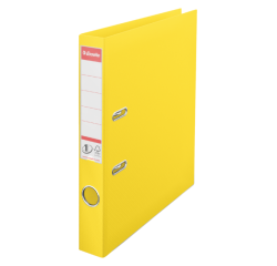 Classeur à levier Esselte Vivida N°1 A4 50mm PP jaune