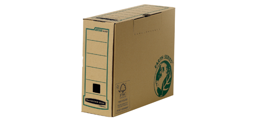 Bankers Box Earth A4 100mm brown archive box