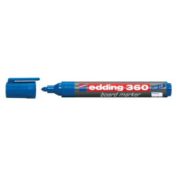 Feutre pour tableau blanc edding 360 ogive 3mm bleu