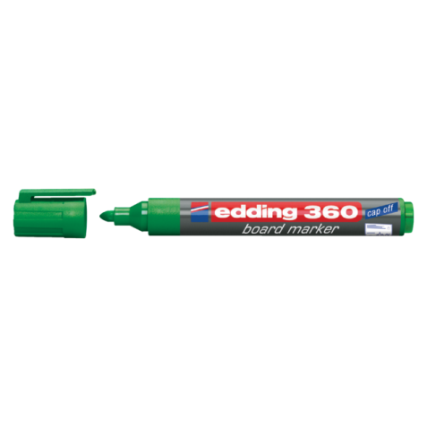 Feutre pour tableau blanc edding 360 ogive 3mm vert