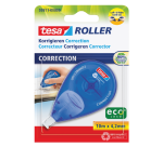 <em>tesa® ecoLogo® Korrekturroller für Linkshänder/Rechtshänder 10m x 4,2mm Blister</em>