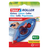Roller colle tesa® ecoLogo® permanent jetable blister