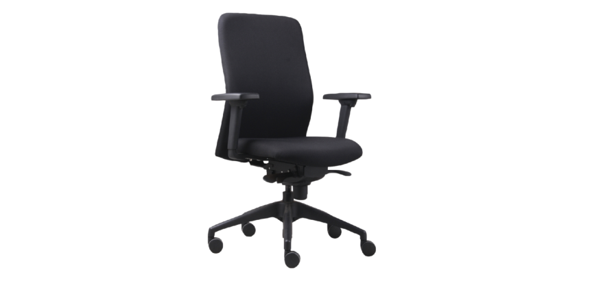 Chaise de bureau Euroseats Vigo noir