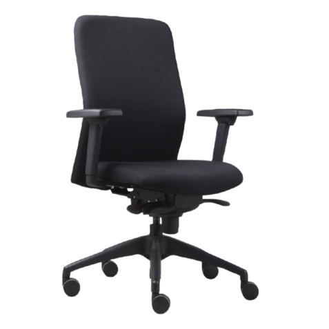 Chaise de bureau Euroseats Vigo noir