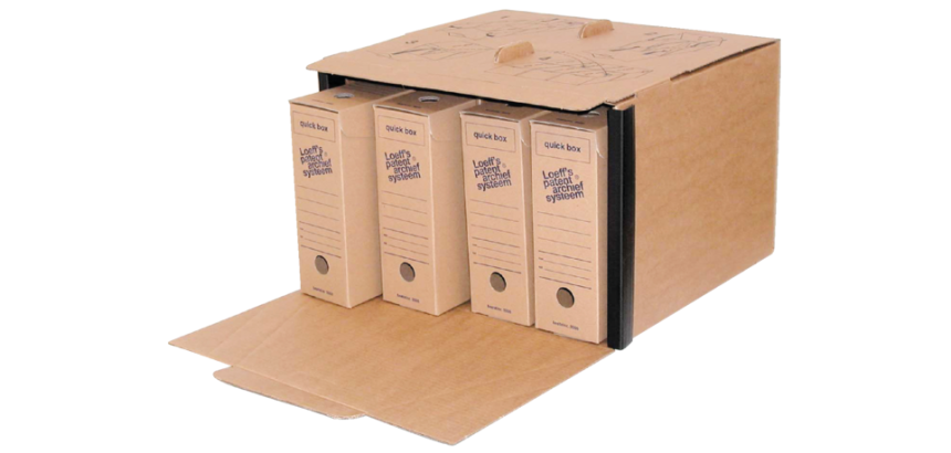 Loeff's Archiefdozen Ft 41x27,5x37 cm, pak van 15 stuks