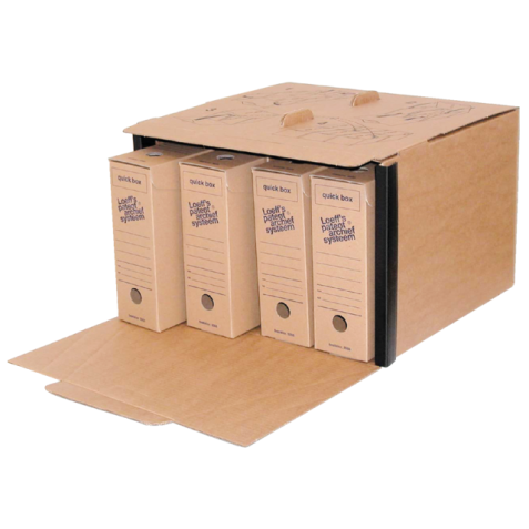 Loeff's Archiefdozen Ft 41x27,5x37 cm, pak van 15 stuks