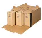 Loeff's Box, ft 37 x 26 x 11,5 cm, bruin, pak van 50 stuks