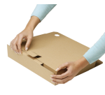 Loeff's Box, ft 37 x 26 x 11,5 cm, bruin, pak van 50 stuks