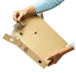 Loeff's archiefdozen Space box Ft 320 x 240 x 60 mm, pak van 50 stuks