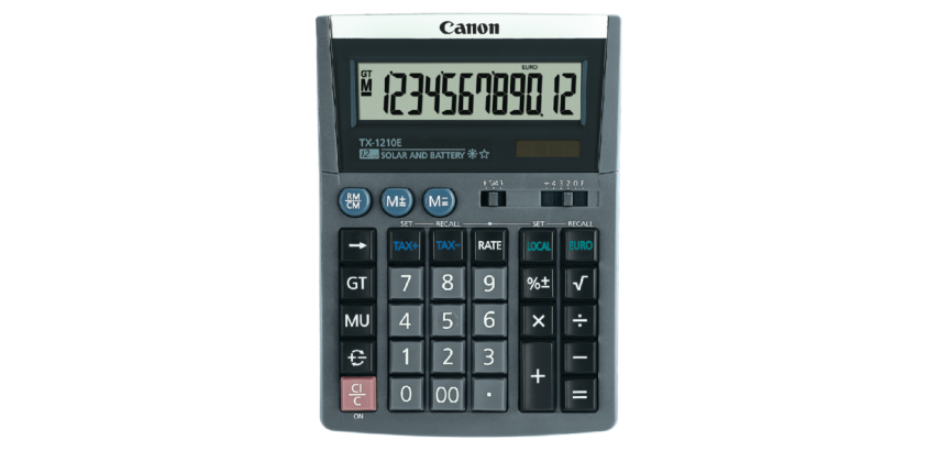 Calculatrice Canon TX-1210E