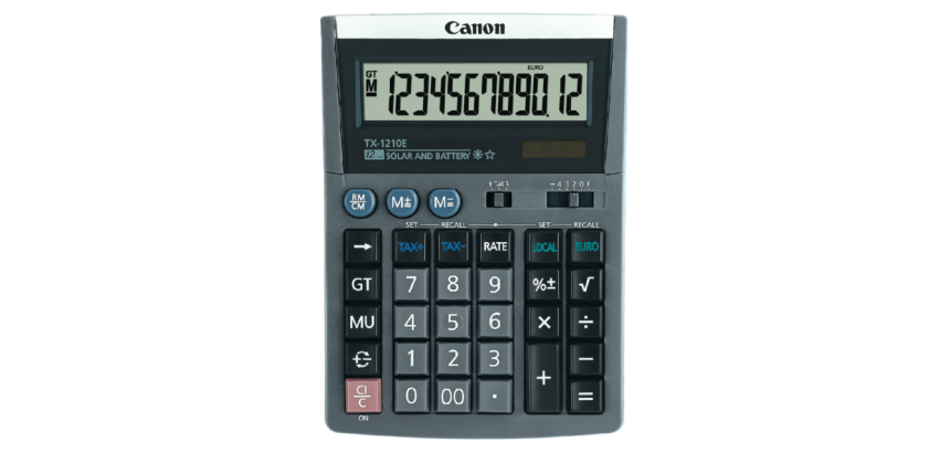 Calculatrice Canon TX-1210E