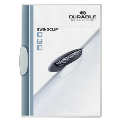 Chemise à clip Durable Swingclip 30 feuilles blanc