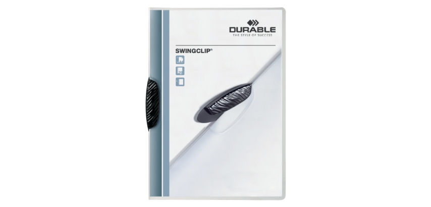 Chemise à clip Durable Swingclip 30 feuilles noir
