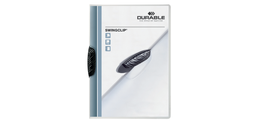 Durable Swingclip Heftmappe 30 Blatt schwarz