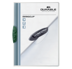 Klemmap Durable Swingclip 30 vellen groen