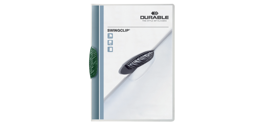 Chemise à clip Durable Swingclip 30 feuilles vert