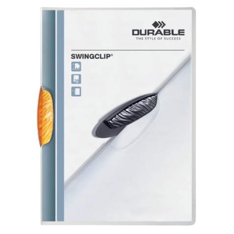 Chemise à clip Durable Swingclip 30 feuilles orange