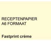 Papier ordonnances Fastprint A6 80g crème 2000 feuilles