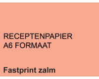 Receptpapier Fastprint A6 80gr zalm 2000 vel